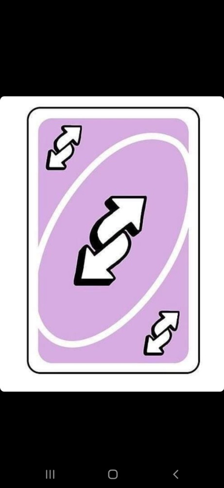 Uno Reverse Meme (Pink) | Poster