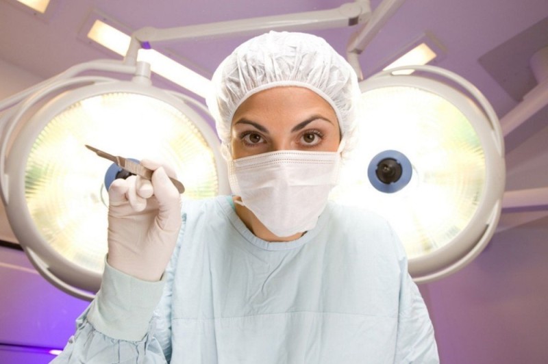 Create meme: female surgeon, the girl is a surgeon in the operating room, surgical intervention