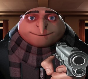 Create meme: GRU despicable me meme, list of friends, despicable me 