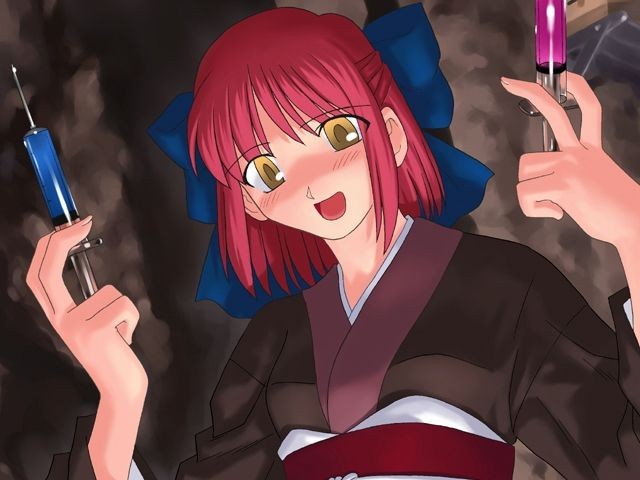 Create meme: anime girl, tsukihime, Kohaku Tsukihime