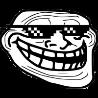 Create meme: Troll meme, trollface, the trollface 