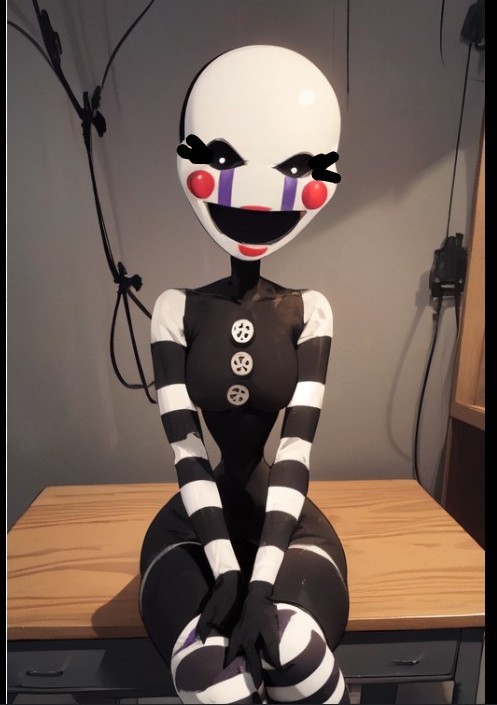 Create meme: Charlie Fnaf is a puppet, the puppet fnaf, the puppet from fnaf