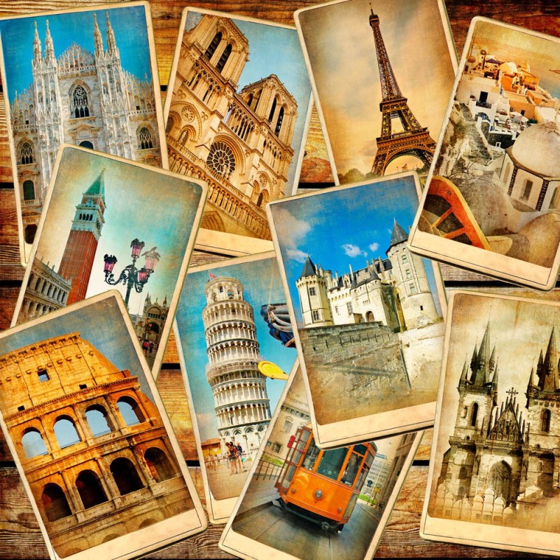Создать мем: города европы коллаж, европейские города коллаж, старинные коллажи с путешествиями