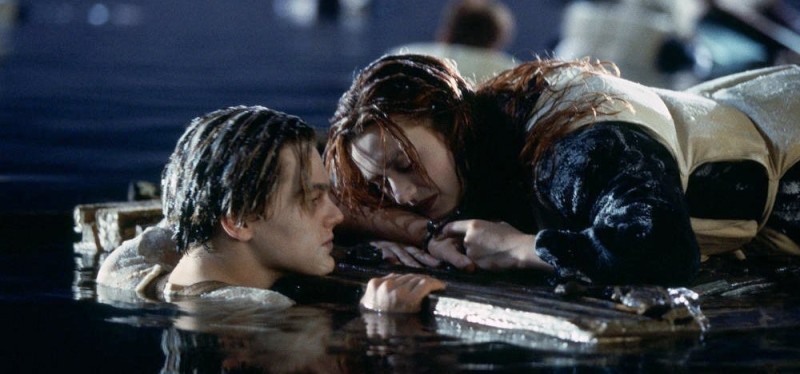 Create meme: Titanic dicaprio in the water, Titanic 1997 Jack, Titanic 