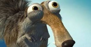 Create meme: ice age squirrel, GIF squirrel from ice age, ice age scrat