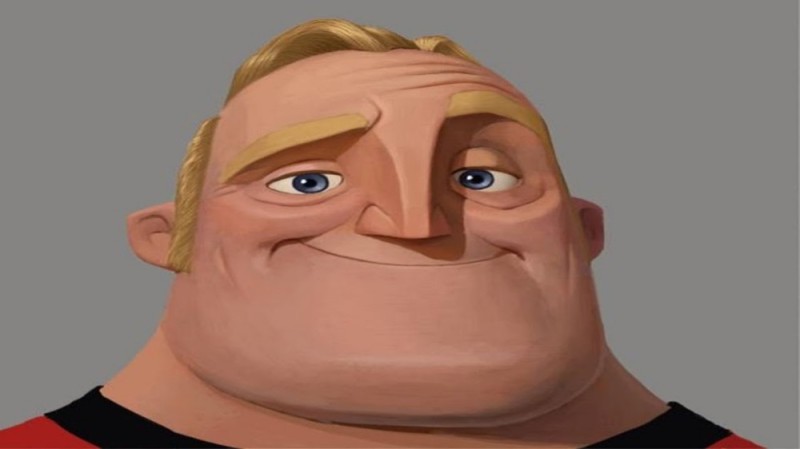 Создать мем: mr incredible meme, mr incredible doom uncanny, мистер исключительный