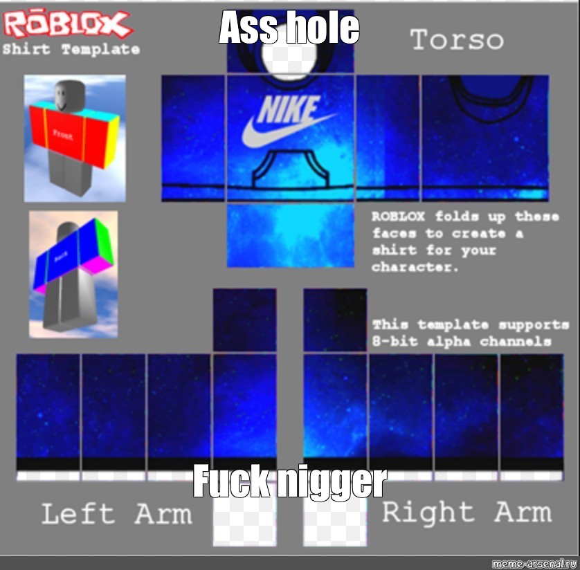 Meme Ass Hole Fuck Nigger All Templates Meme Arsenal Com - hole in torso roblox