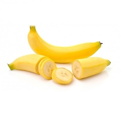 Создать мем: банан на белом фоне, спелый банан на белом фоне, a banana