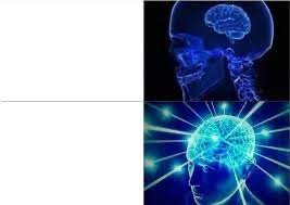 Create meme: brain meme , meme about the brain, the overmind meme template