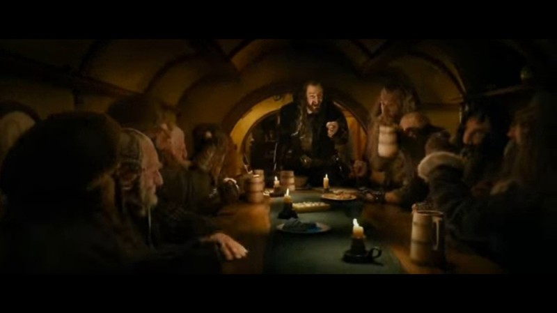 Создать мем: хоббит нежданное путешествие фильм 2012 трейлер, хоббиты властелин колец, a hobbit