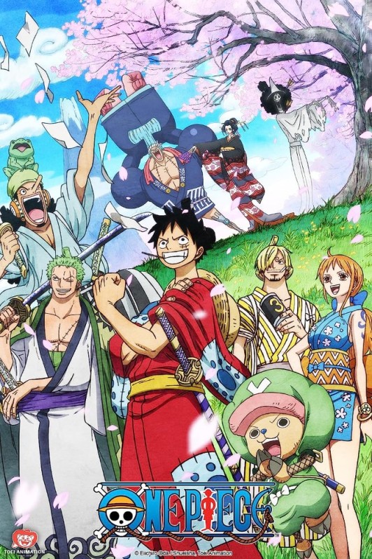 Создать мем: anime one piece, хвост феи обложка, one piece wano