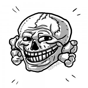 Создать мем: наклейка череп, тотенкопф, мертвая голова тотенкопф