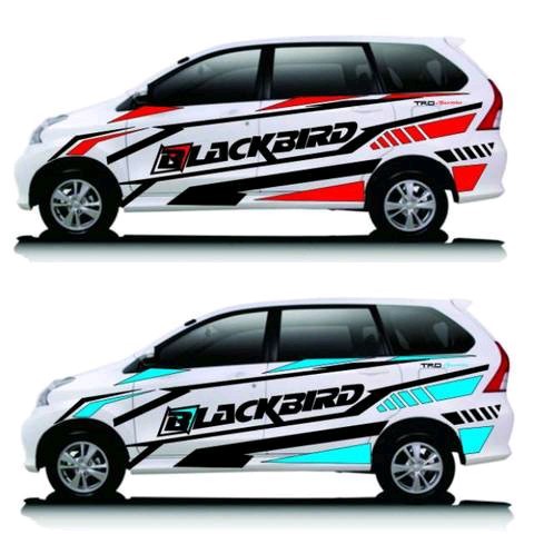 Create meme: toyota rush sticker, mobil, stickers on the car therios