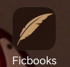 Create meme: ficbook screensaver, a book of fanfiction, fikbook icon