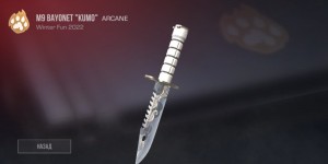 Create meme: butterfly knife in standoff, knives in standoff 2