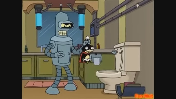 Create meme: futurama Bender, robot bender from futurama, futurama cartoon
