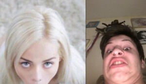 Create meme: to see, what you see vs what she sees, what he sees vs what she sees