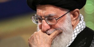 Create meme: girl, Ayatollah, Ali Khamenei