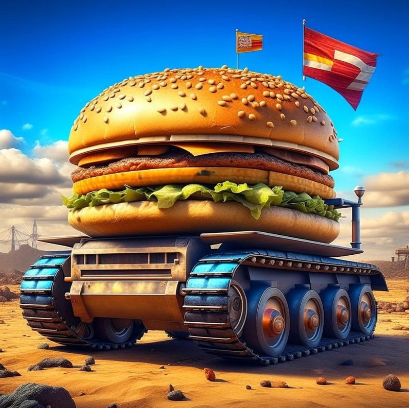 Создать мем: танкобургер, сочный бургер, большой гамбургер