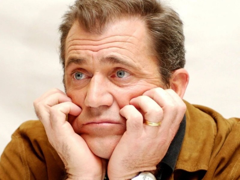 Create meme: male , Mel Gibson, disappointment 