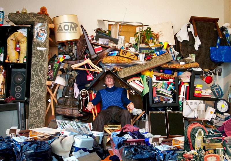 Create meme: yevgeny yevtushenko, junk in the house, the mess in the apartment