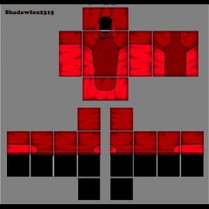 Roblox Red Shirt Template