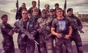 Create meme: unstoppable, the expendables 3, the expendables 2