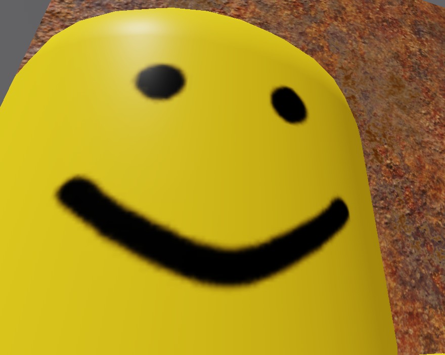 Create meme: roblox head, oof roblox, the face from roblox