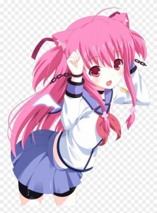 Create meme: anime Kawai, anime neko, angel beats Yui