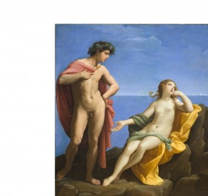 Create meme: Bacchus and Ariadne by Guido Reni