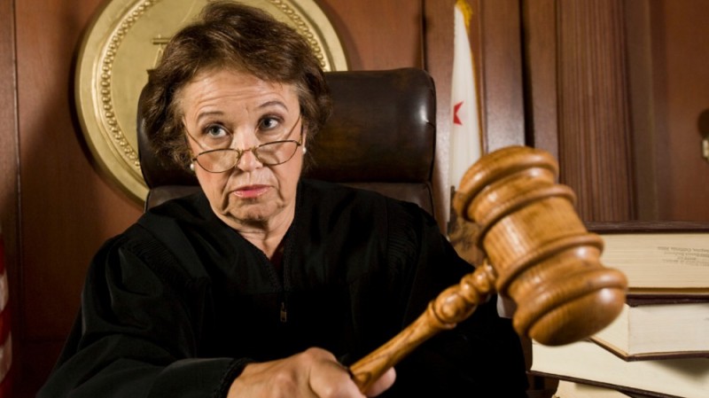 Create meme: the judge , The court is a judge, A female judge
