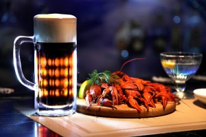 Create meme: beer crawfish fish photo, beer with crayfish photos, beer raki hd photo