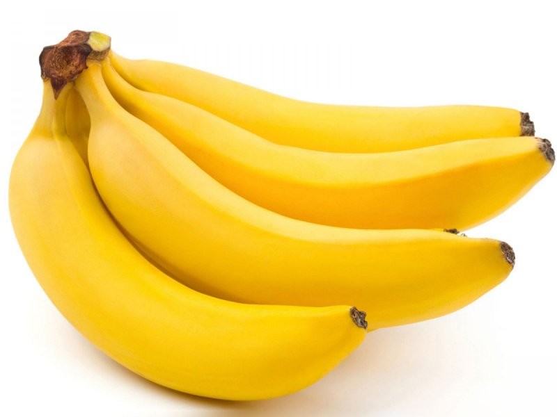 Create meme: bananas , banana and mango on a white background, banana on white background