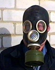 Create meme: gas mask GP, people, gas mask