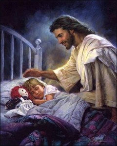 Создать мем: иисус живопись, бог спокойной ночи иисус, jesus saves картина
