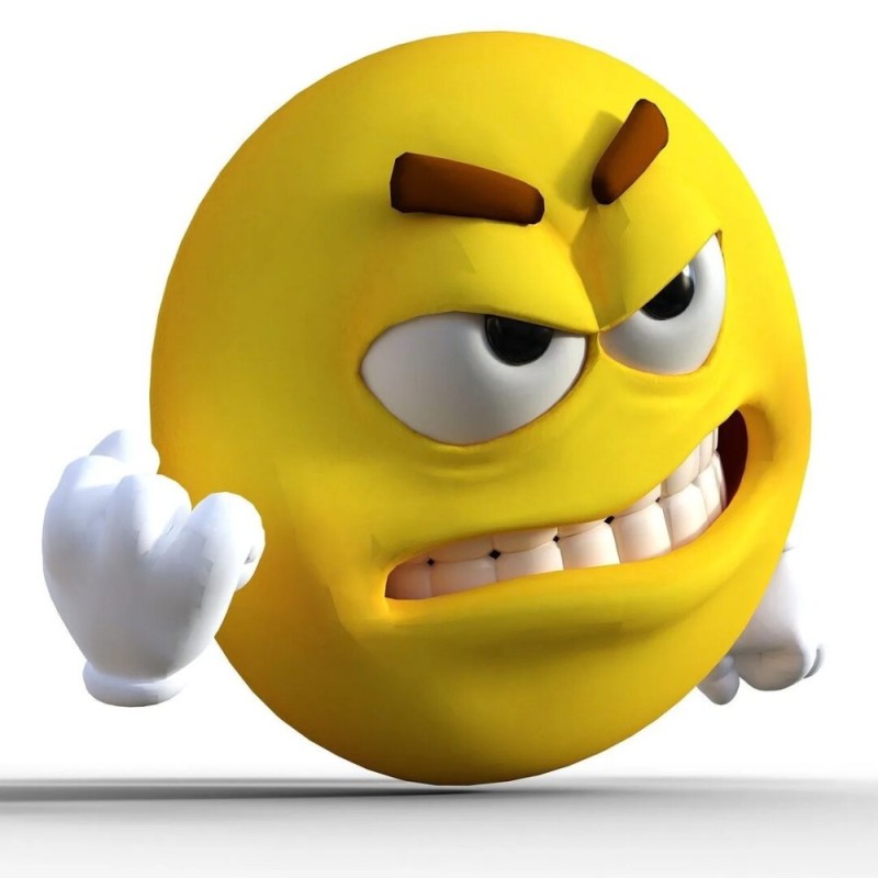 Create meme: smiley , angry smile, unhappy smile