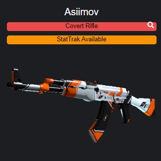 Create meme: AK 47 Asimov, counter-strike: global offensive, cs go AK 47 Asimov