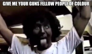 Создать мем: трюдо blackface, meme, guy