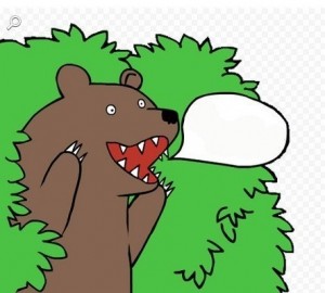 Создать мем: медведь кусты, медведь из кустов
