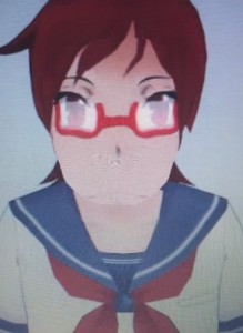 Create meme: yandere simulator, yui rio yandere, yandere simulator mei mio