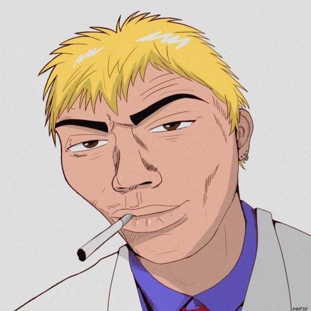 Create meme: GTO: great teacher onizuka, teacher onizuka, onizuka anime