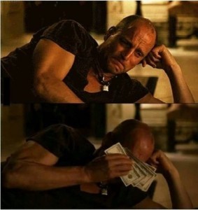 Create meme: wipes tears with money meme, wipes tears with money, woody Harrelson crying money