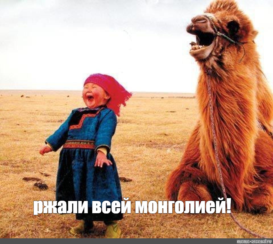 Мем: "ржали всей монголией!" - Все шаблоны - Meme-arsenal.com
