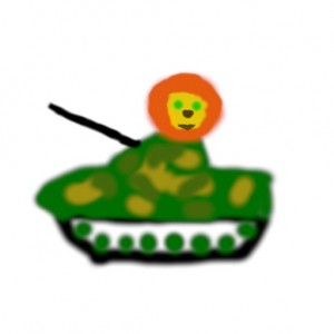 Create meme: the picture of the tank, tank drawing for kids