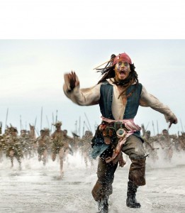 Create meme: pirates of the Caribbean Jack Sparrow, Jack Sparrow, pirates of the Caribbean Jack Sparrow runs