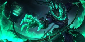 Создать мем: lor thresh splash, bhoan thresh, thresh