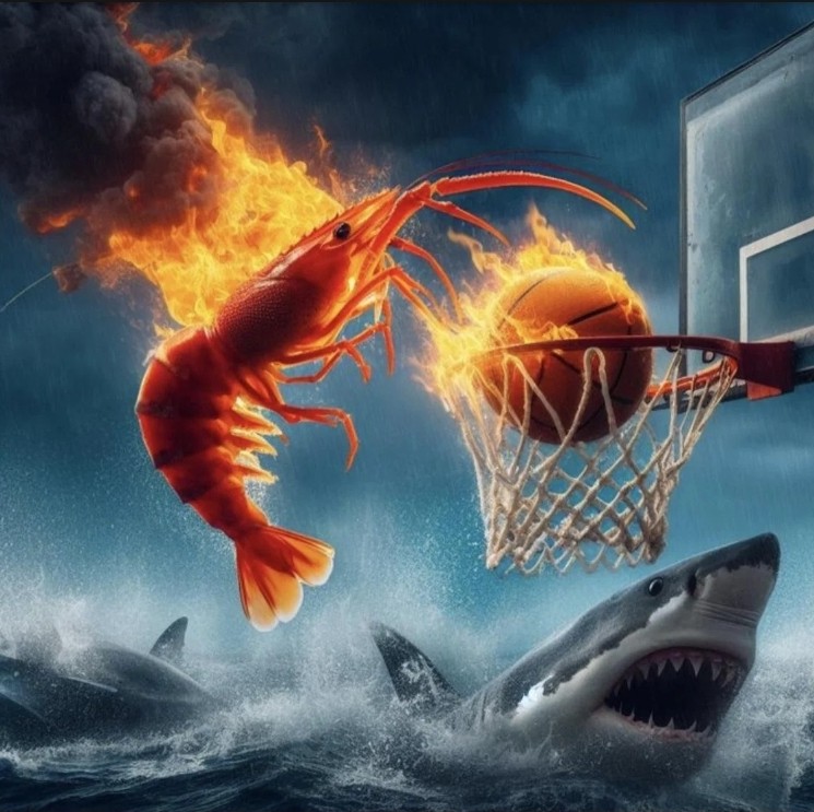 Create meme: basketball background, basketball art, Thermo shark from the game Maneater