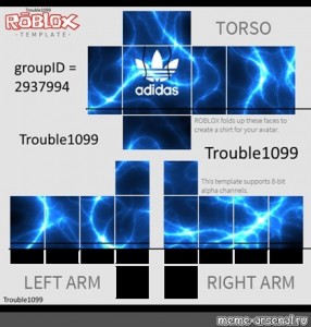 meme "pattern clothing get, adidas roblox shirt template" - Pictures - Meme-arsenal.com