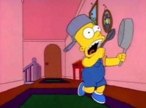 Create meme: Bart Simpson i am so great, Bart Simpson, The simpsons