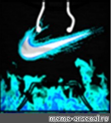 Создать мем: nike, иконки способностей молния, nike t shirt roblox